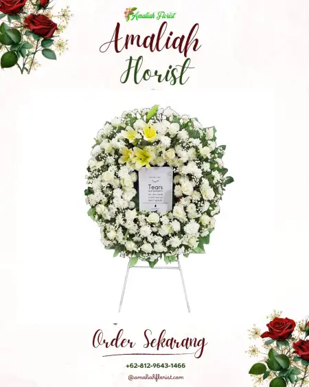 Krans Bunga Duka 16 Ilir